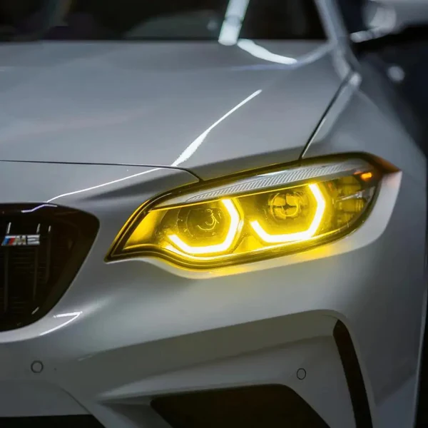 BMW 2 Series LCI (F22/F23) CSL Yellow DRL Headlight Module Replacements (LED Headlight) 
