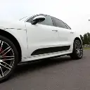 Porsche Macan (95B) Pre-Facelift OEM+ Carbon Fibre Door Trim Overlays 