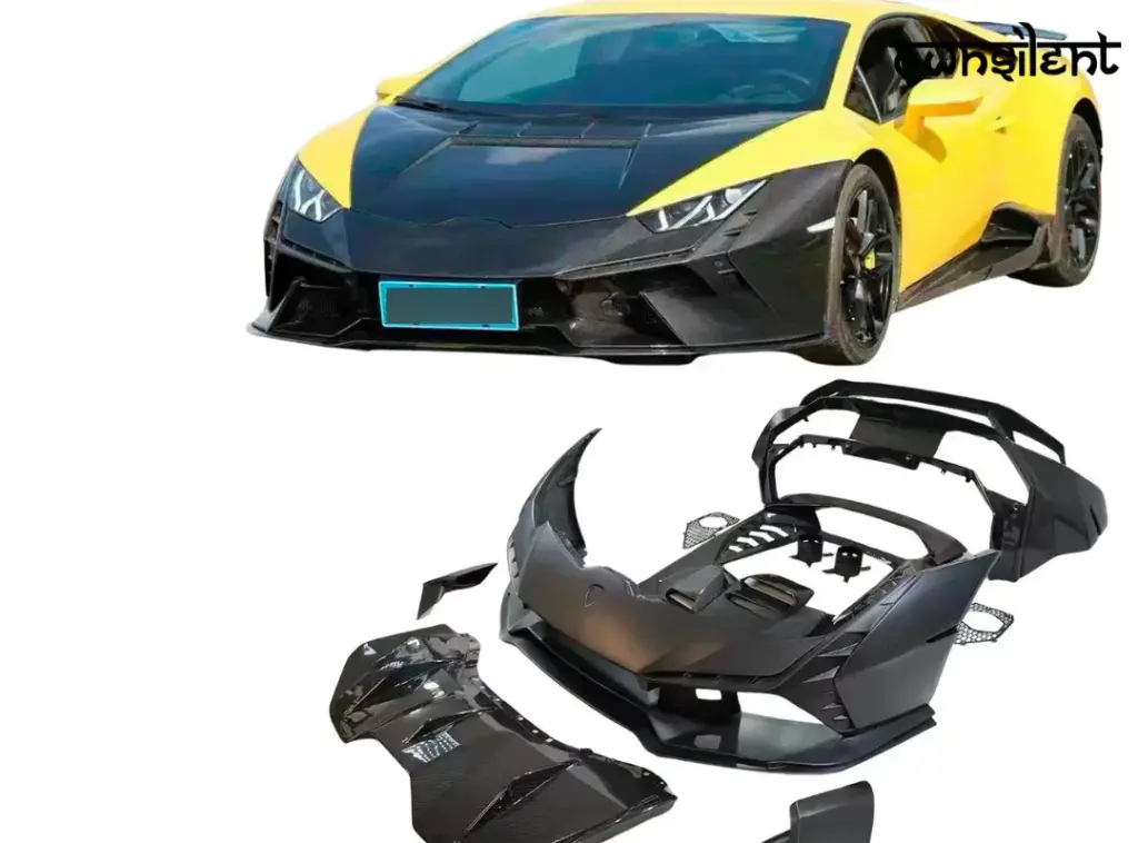 DRY CARBON FIBER WIDE BODY KIT for LAMBORGHINI HURACAN LP610 LP580 EVO 2015 - 2022