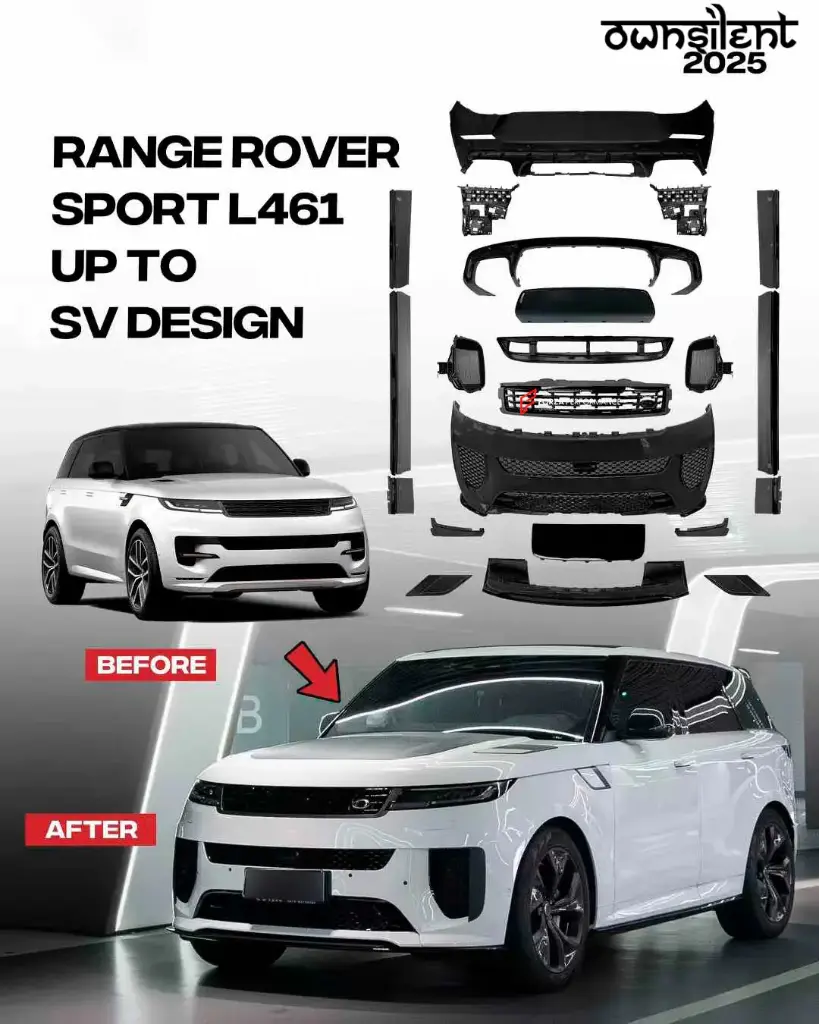 BODY KIT for LAND ROVER RANGE ROVER SPORT L461 2022+ UPGRADE to SV DESIGN