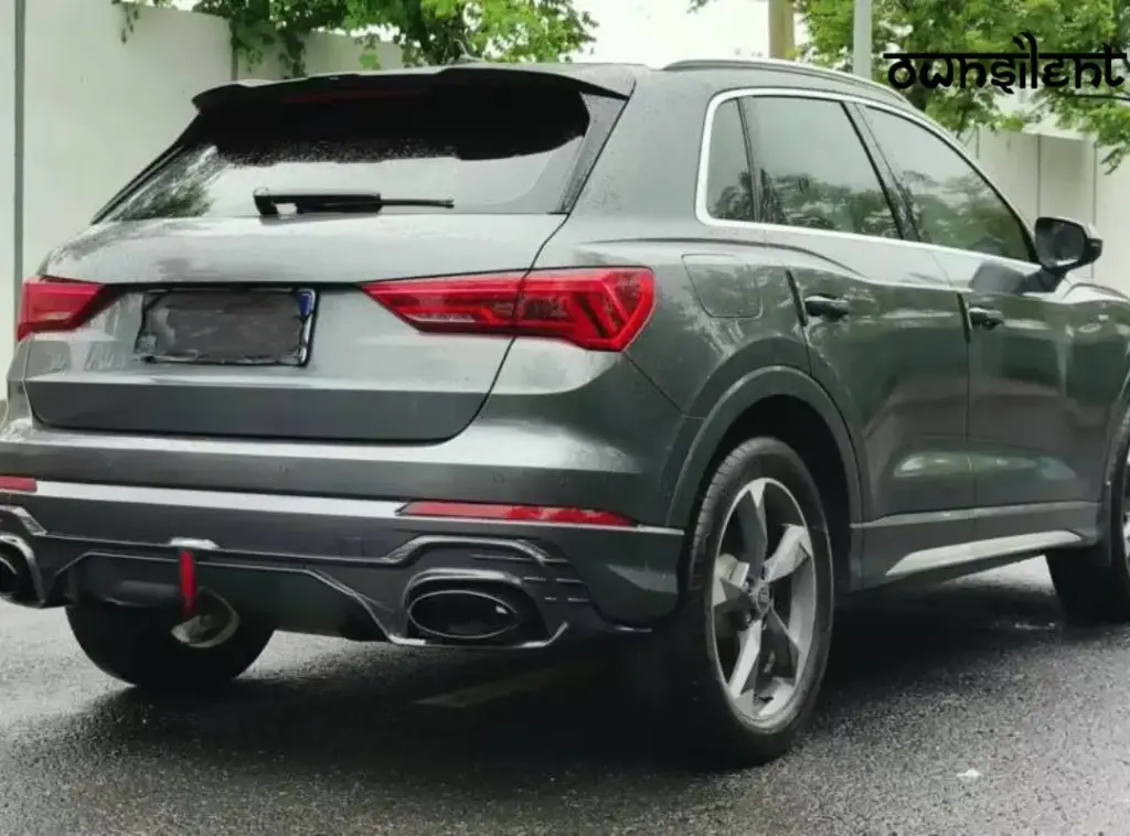 CARBON REAR DIFFUSER FOR AUDI Q3 SQ3 RSQ3 F3 2018 - 2023+