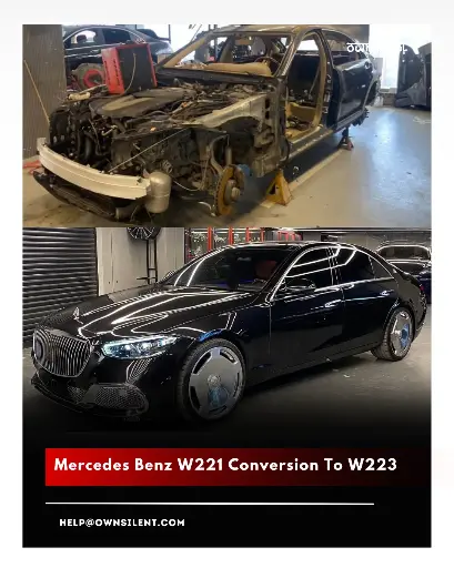 MERCEDES-BENZ W221 2006 - 2013 UPGRADE TO W223 2020 - 2024 MAYBACH