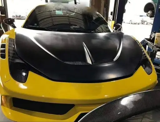 Ferrari 458 Carbon Fiber Hood [ Bonnet ]