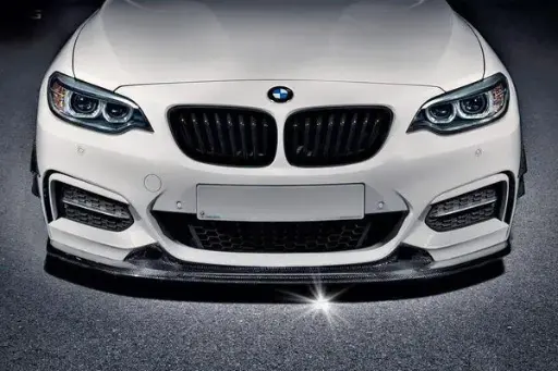BMW 2 Series (F22/F23) Exotics Style Carbon Fibre Front Lip Spoiler B