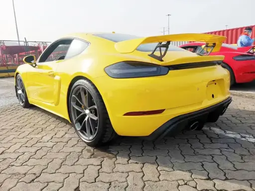 Porsche Cayman/Boxter (718) GT4 FL Style Carbon Rear Wing Spoiler 