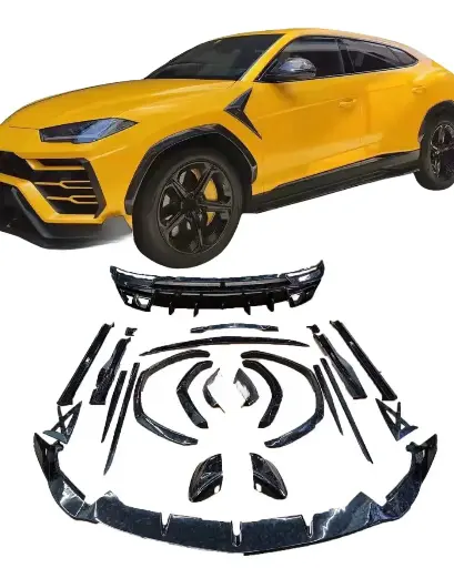 CARBON BODY KIT for LAMBORGHINI URUS 2018+ FRONT LIP DIFFUSER SPOILER