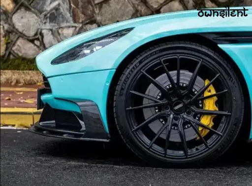FORZA DRY CARBON FRONT BUMPER CANARDS FOR ASTON MARTIN DB 11