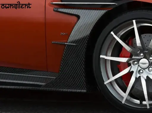 FORZA DRY CARBON FENDER TRIMS FOR ASTON MARTIN DB 11