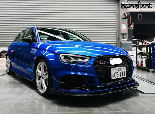 CARBON FIBER FRONT LIP for AUDI RS3 2019-2020 | BKSS STYLE