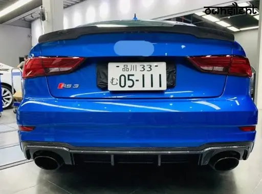 CARBON FIBER REAR DIFFUSER for AUDI RS3 2019-2020 | BKSS STYLE