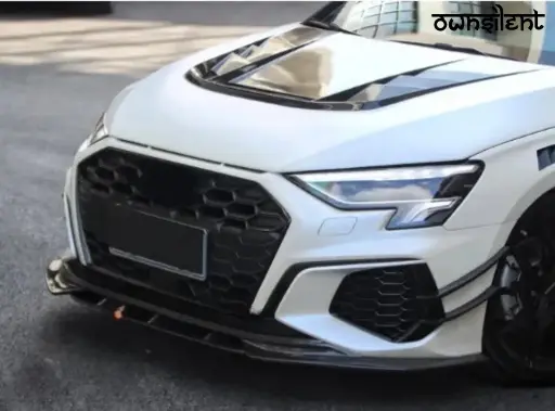 Audi A3 S3 RS3 2021+ Carbon Front Lip