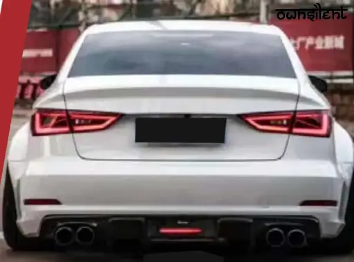 AUTHENTIC KARBEL CARBON REAR DIFFUSER for AUDI A3 8V 2013 - 2016
