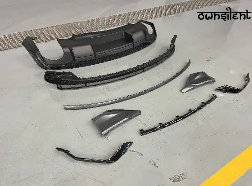 REAR DIFFUSER FOR AUDI Q3 SPORTBACK F3 2019+ | RSQ3 STYLE