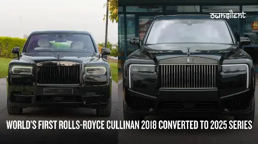 Rolls Royce Cullinan Old To New Facelift Body Kit Bumper Head Lights Grille 